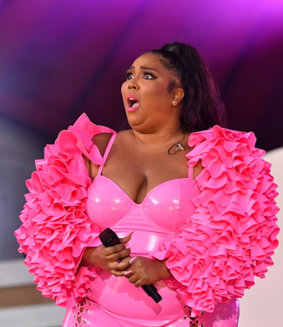 Lizzo had a perfect reaction to her song "Juice" being played in Marvel's 'Eternals.'