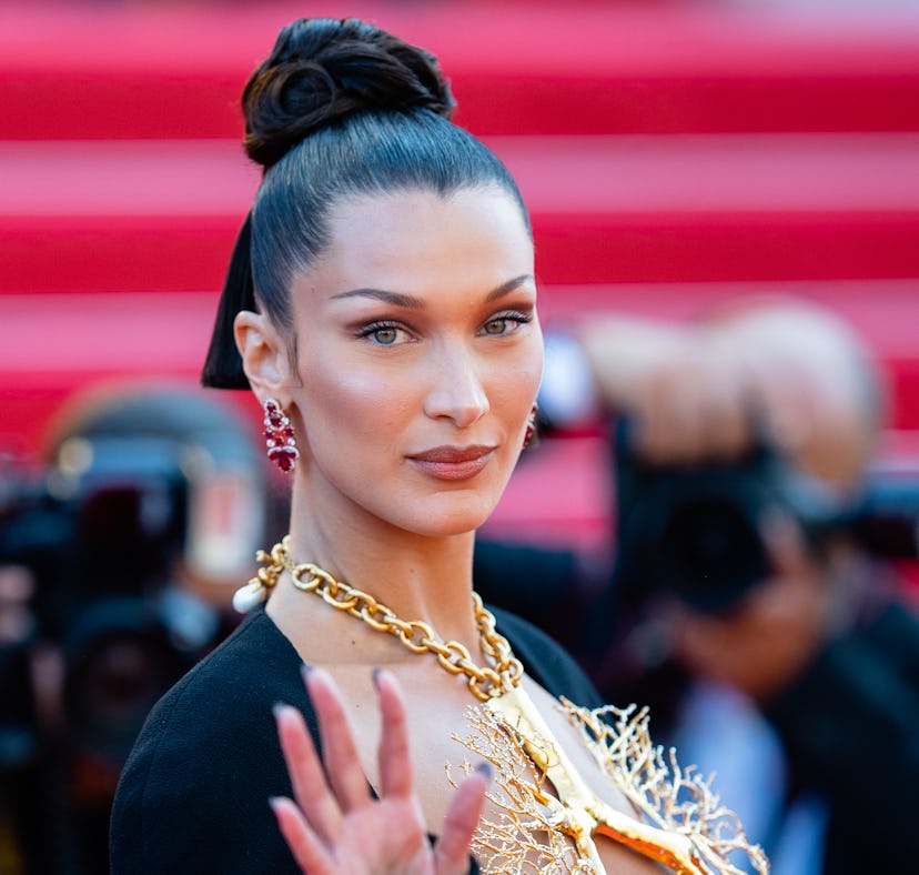 Bella Hadid shared crying selfies on Instagram to express her mental health struggles.