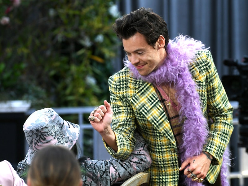 Harry Styles appeared as Eros in Marvel's 'Eternals.' (Photo by Kevin Winter/Getty Images for The Re...