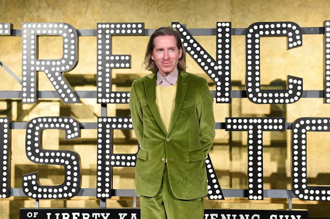 MILAN, ITALY - NOVEMBER 04: Wes Anderson attends the Italian première of the “The French Dispatch” b...