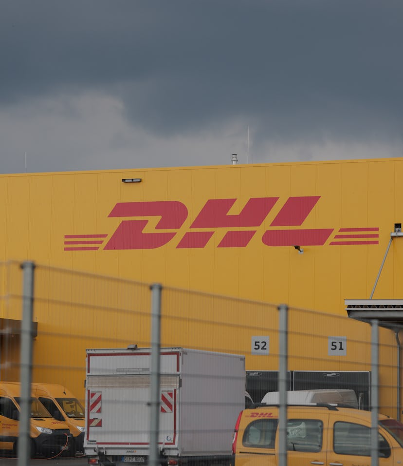 BERLIN, GERMANY - JULY 12: DHL photographed on July 12, 2021 in Berlin, Germany. (Photo by Jeremy Mo...