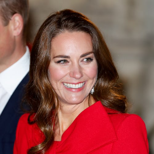 Kate Middleton attends the 'Together at Christmas' community carol service at Westminster Abbey. 