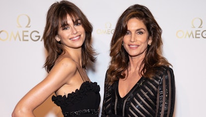 Kaia Gerber and Cindy Crawford in 2021.
