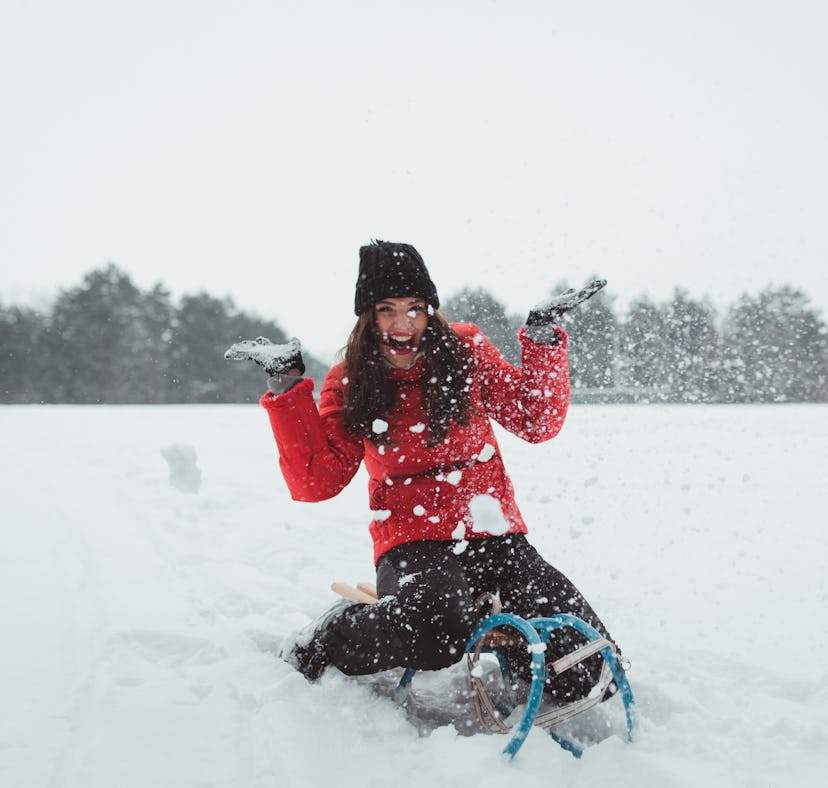 These funny sleigh quotes include Christmas puns as captions for Instagram.