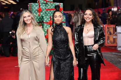 LONDON, ENGLAND - NOVEMBER 30: (L-R) Perrie Edwards, Leigh-Anne Pinnock and Jade Thirlwall of Little...