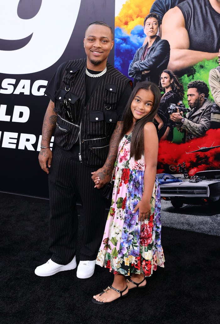 HOLLYWOOD, CALIFORNIA - JUNE 18: (L-R) Shad Moss and Shai Moss attend the Universal Pictures "F9" Wo...