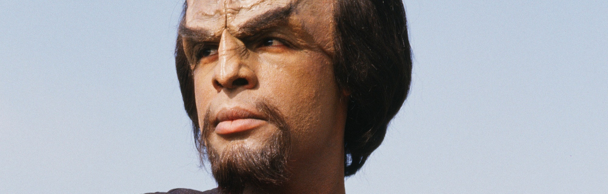 LOS ANGELES, CA - 1987:  Actor Michael Dorn, who plays Lt. Worf in the TV show "Star Trek-The Next G...