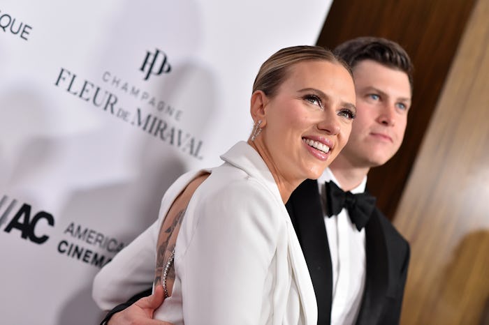 Scarlett Johansson gave a baby Cosmo update.