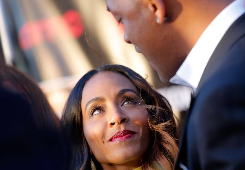 NEW YORK, NY - APRIL 03: Executive producer Jada Pinkett Smith and actor/rapper Will Smith at the “…