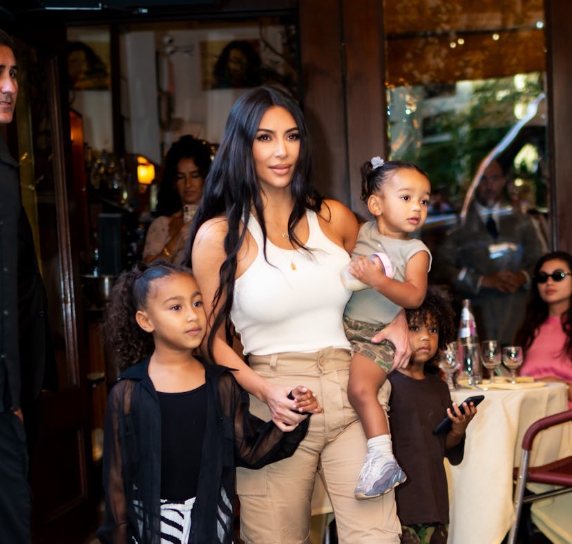 North West got in trouble with her mother, Kim Kardashian, for going live on TikTok without her perm...