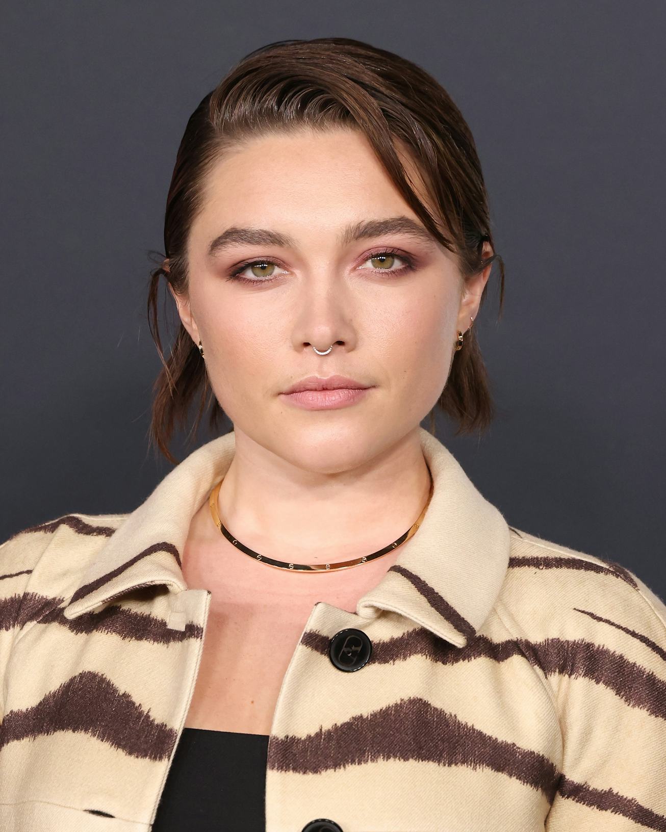 NEW YORK, NEW YORK - DECEMBER 05: Florence Pugh attends the world premierof Netflix's "Don't Look Up...