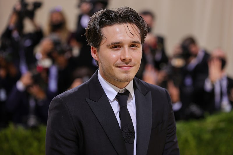 NEW YORK, NEW YORK - SEPTEMBER 13: Brooklyn Beckham attends The 2021 Met Gala Celebrating In America...