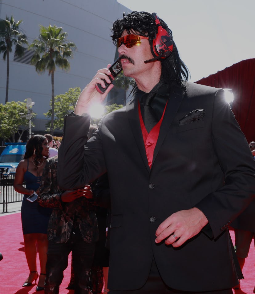LOS ANGELES, CALIFORNIA - JULY 10: Dr DisRespect attends The 2019 ESPYs at Microsoft Theater on July...