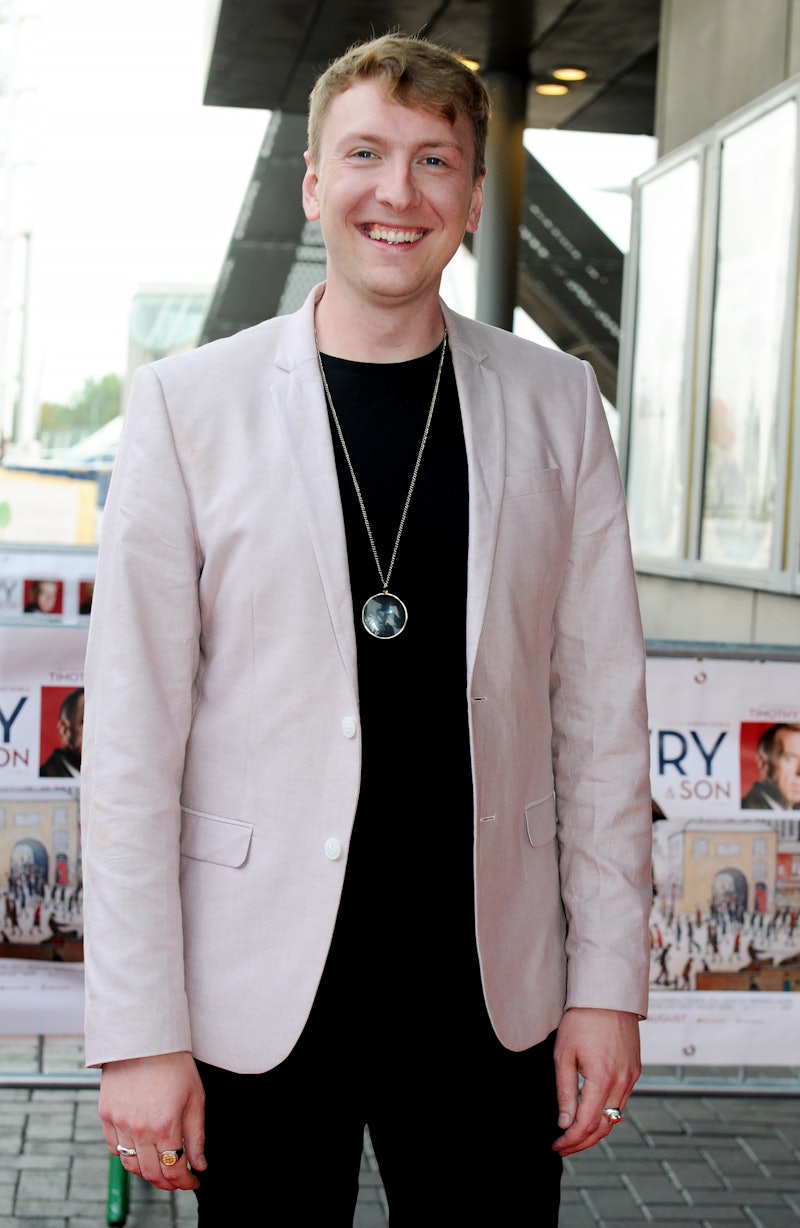 MANCHESTER, ENGLAND - AUGUST 27: Joe Lycett attends the "Mrs Lowry and Son" Gala Premiere at The Low...