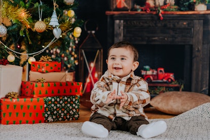 Celebrate your baby's first Christmas with these fun Instagram captions.