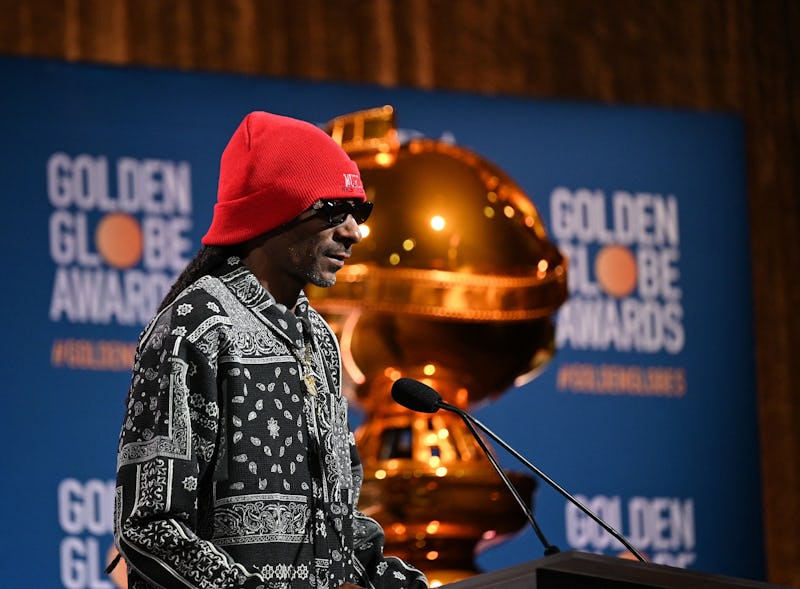Snoop Dogg attends the nominations announcement for the 79th Golden Globe Awards, December 13, 2021,...
