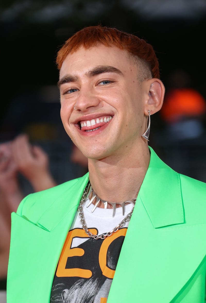 LONDON, ENGLAND - SEPTEMBER 09: Olly Alexander attends the National Television Awards 2021 at The O2...