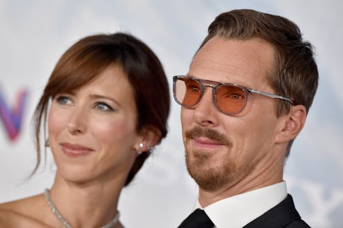 LOS ANGELES, CALIFORNIA - DECEMBER 13: Sophie Hunter and Benedict Cumberbatch attend Sony Pictures' ...