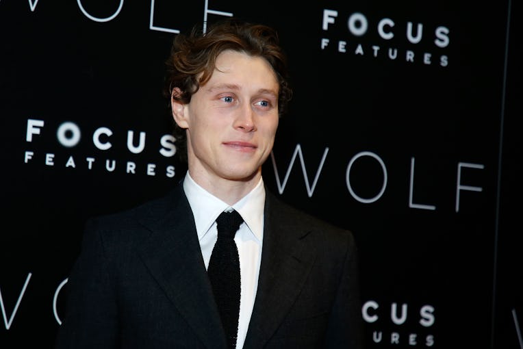 NEW YORK, NEW YORK - DECEMBER 02: George MacKay attends the New York premiere of "Wolf" at Regal Ess...