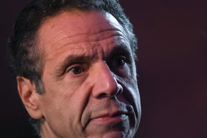 A file picture of Andrew Cuomo, Governor of New York, taken on January 27 in Poland.Chris Cuomo, a C...