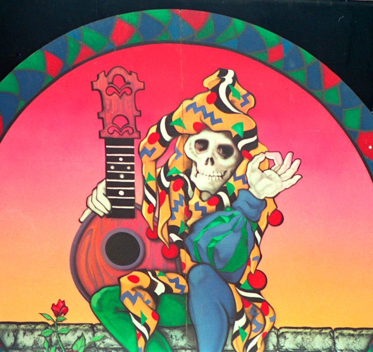 PALO ALTO, CA - MAY 2: Atmosphere as The Grateful Dead perform at Frost Amphitheatre on May 2, 1989 ...