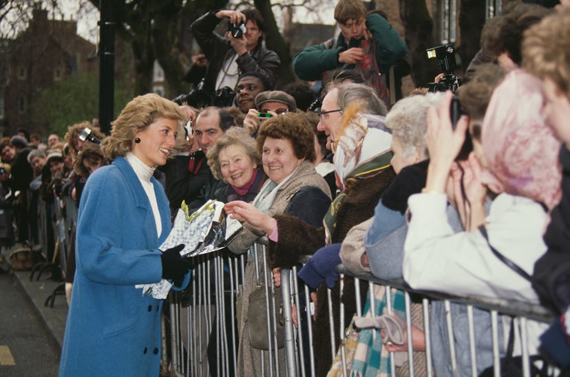 Princess Diana in 1989.