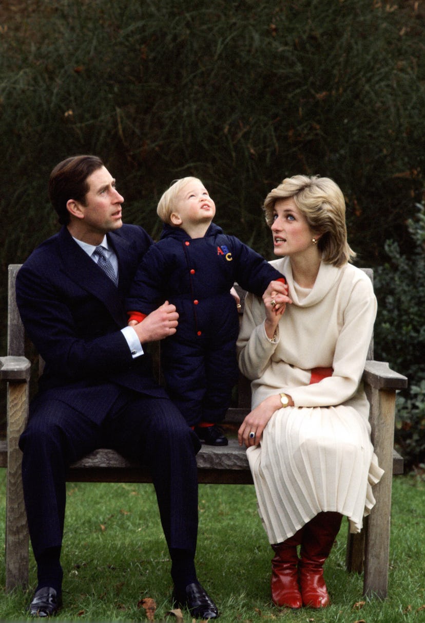 Princess Diana's first Christmas as a mom.