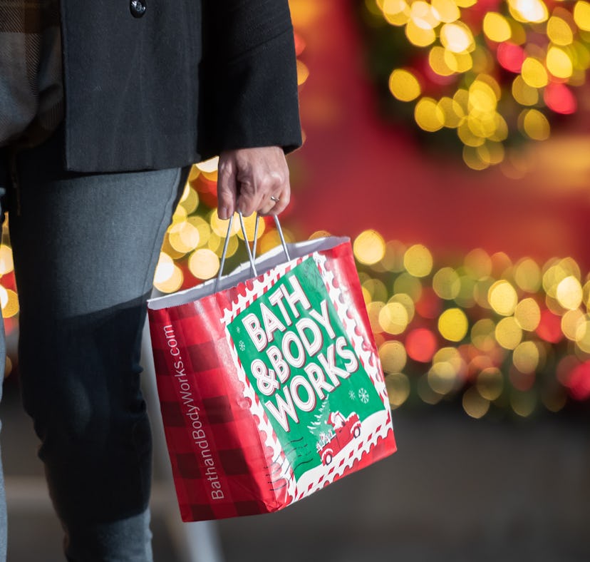 bath and body works shopping bag for their 2021 candle day sale