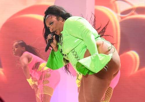 SAN FRANCISCO, CALIFORNIA - OCTOBER 30: Lizzo performs at the 2021 Outside Lands Music and Arts Fest...