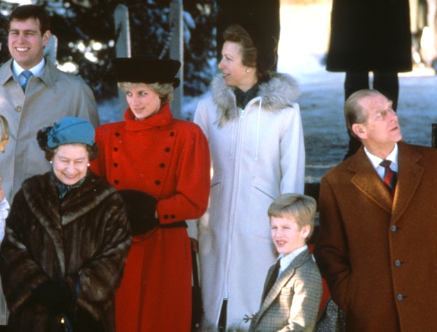 Princess Diana stood out from the royal family.