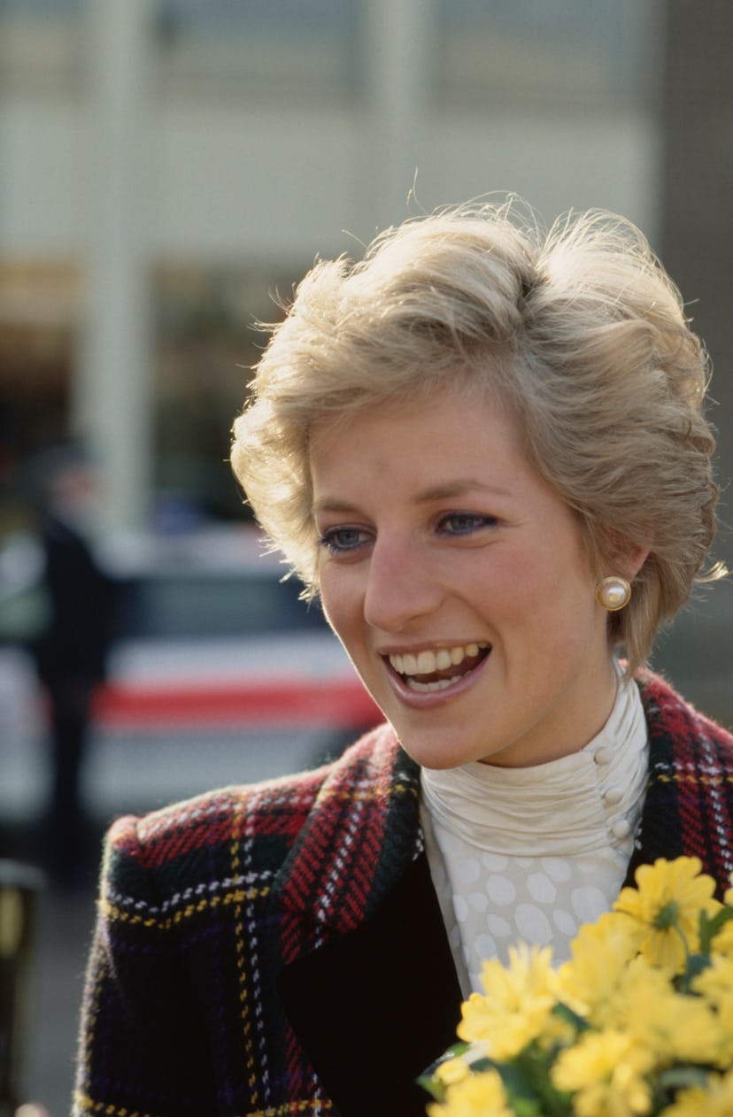 Princess Diana loved a tartan.