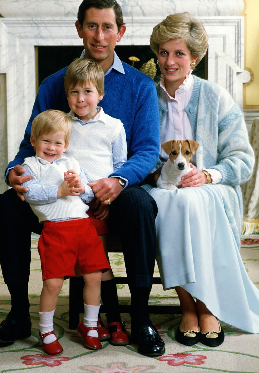 Princess Diana looks so happy here.