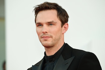 VENICE, ITALY - SEPTEMBER 04: British actor Nicholas Hoult on the red carpet of the movie "Competenc...