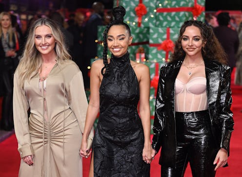 LONDON, ENGLAND - NOVEMBER 30: (L-R) Perrie Edwards, Leigh-Anne Pinnock and Jade Thirlwall attend th...