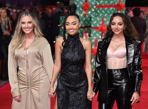 LONDON, ENGLAND - NOVEMBER 30: (L-R) Perrie Edwards, Leigh-Anne Pinnock and Jade Thirlwall attend th...