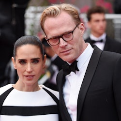 CANNES, FRANCE - MAY 15:  Jennifer Connelly and Paul Bettany attend the screening of "Solo: A Star W...