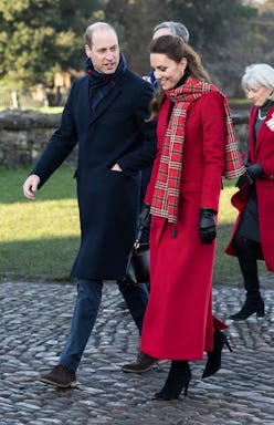 CARDIFF, WALES - DECEMBER 08: Prince William, Duke of Cambridge and Catherine, Duchess of Cambridge ...