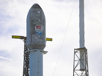 FLORIDA, USA - DECEMBER 18: A Falcon 9 rocket carrying Turkeyâs new telecommunication satellite Turk...