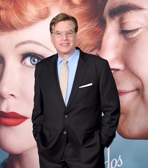 LOS ANGELES, CALIFORNIA - DECEMBER 06: Aaron Sorkin attends the Los Angeles Premiere Of Amazon Studi...