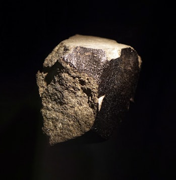 The Nakhla meteorite, a Martian meteorite reported from Egypt. Dated 20th Century. (Photo by: Univer...