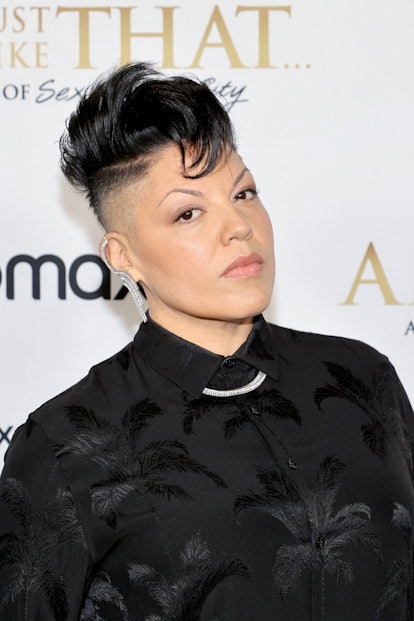 Sara Ramirez attends HBO Max's "And Just Like That" New York Premiere in December 2021. 