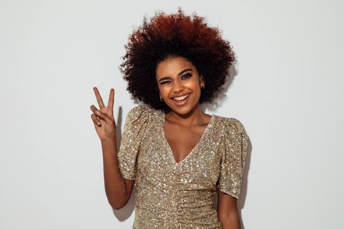 10 simple but chic holiday hairstyles for curly hair.