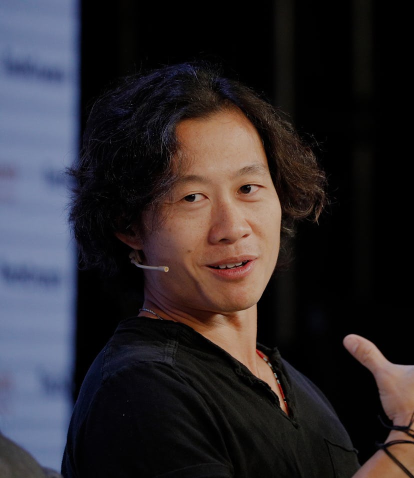 SAN FRANCISCO, CALIFORNIA - OCTOBER 03: Atrium LTS Co-founder & CEO Justin Kan speaks onstage during...