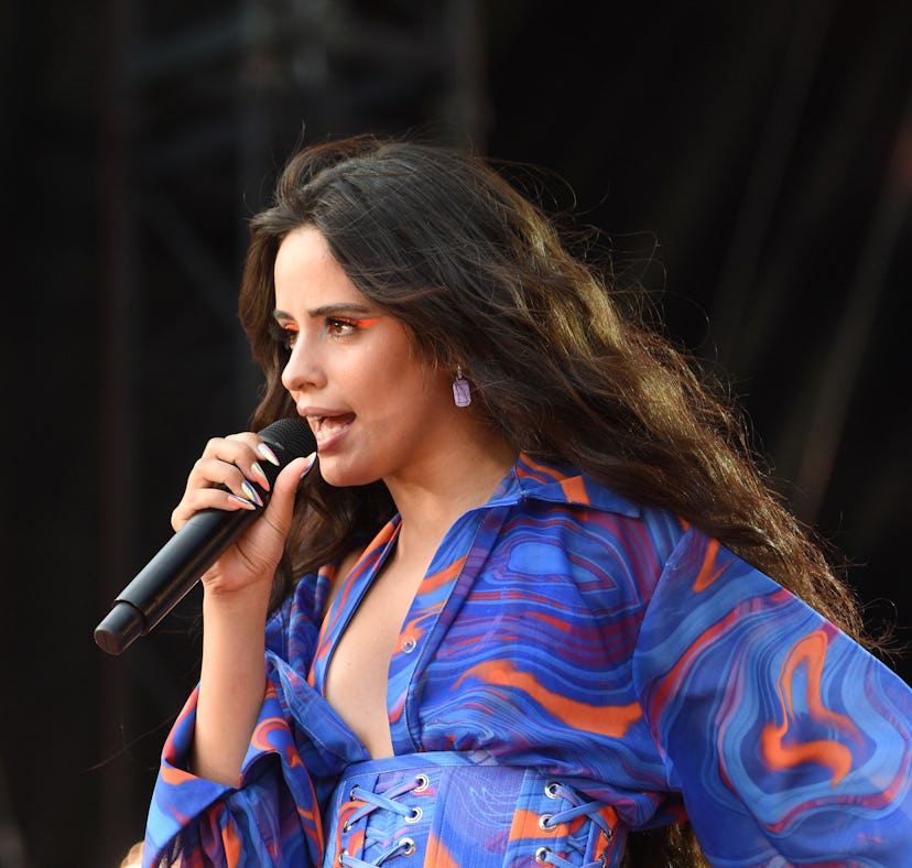 Camila Cabello performed a rendition of "I'll Be Home For Christmas" at the White House.