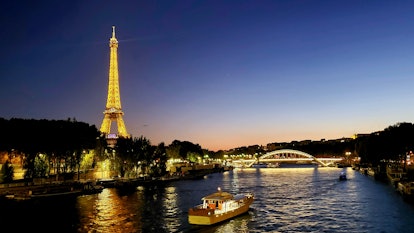 The picturesque locations featured in 'Emily in Paris' Season 2 include the Seine river. Photo via R...