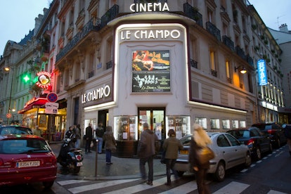 The picturesque locations featured in 'Emily in Paris' Season 2 include Le Champo movie theater. Pho...