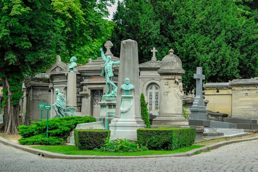 The picturesque locations featured in 'Emily in Paris' Season 2 include Père Lachaise Cemetery. Phot...