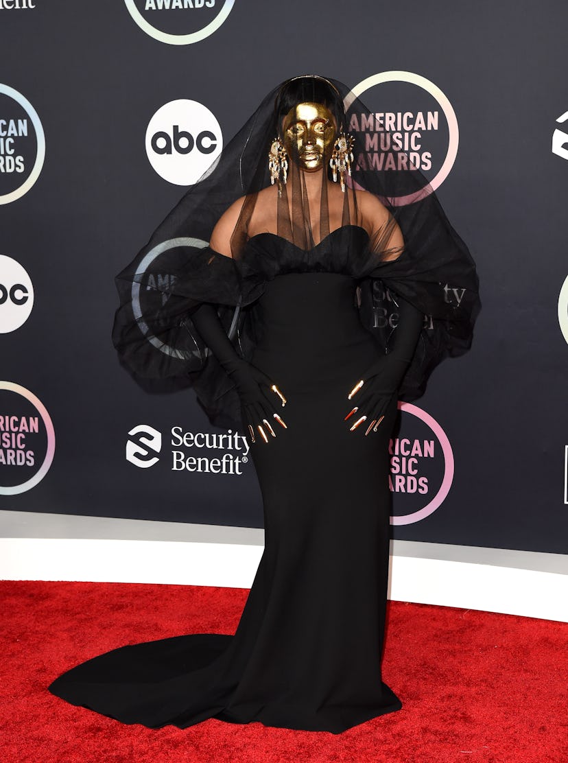 See the best 2021 red carpet fashion moments, from Lizzo to Hailey Bieber.