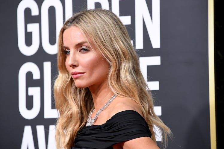 BEVERLY HILLS, CALIFORNIA - JANUARY 05: Annabelle Wallis attends the 77th Annual Golden Globe Awards...