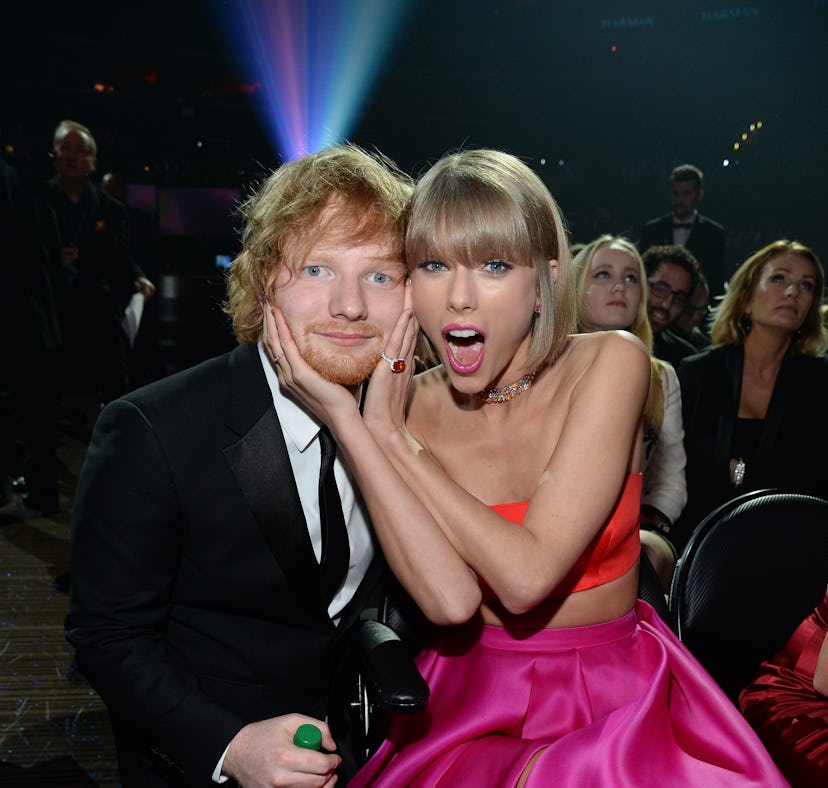 Ed Sheeran appeared to tease a collaboration with Taylor Swift in 2022.